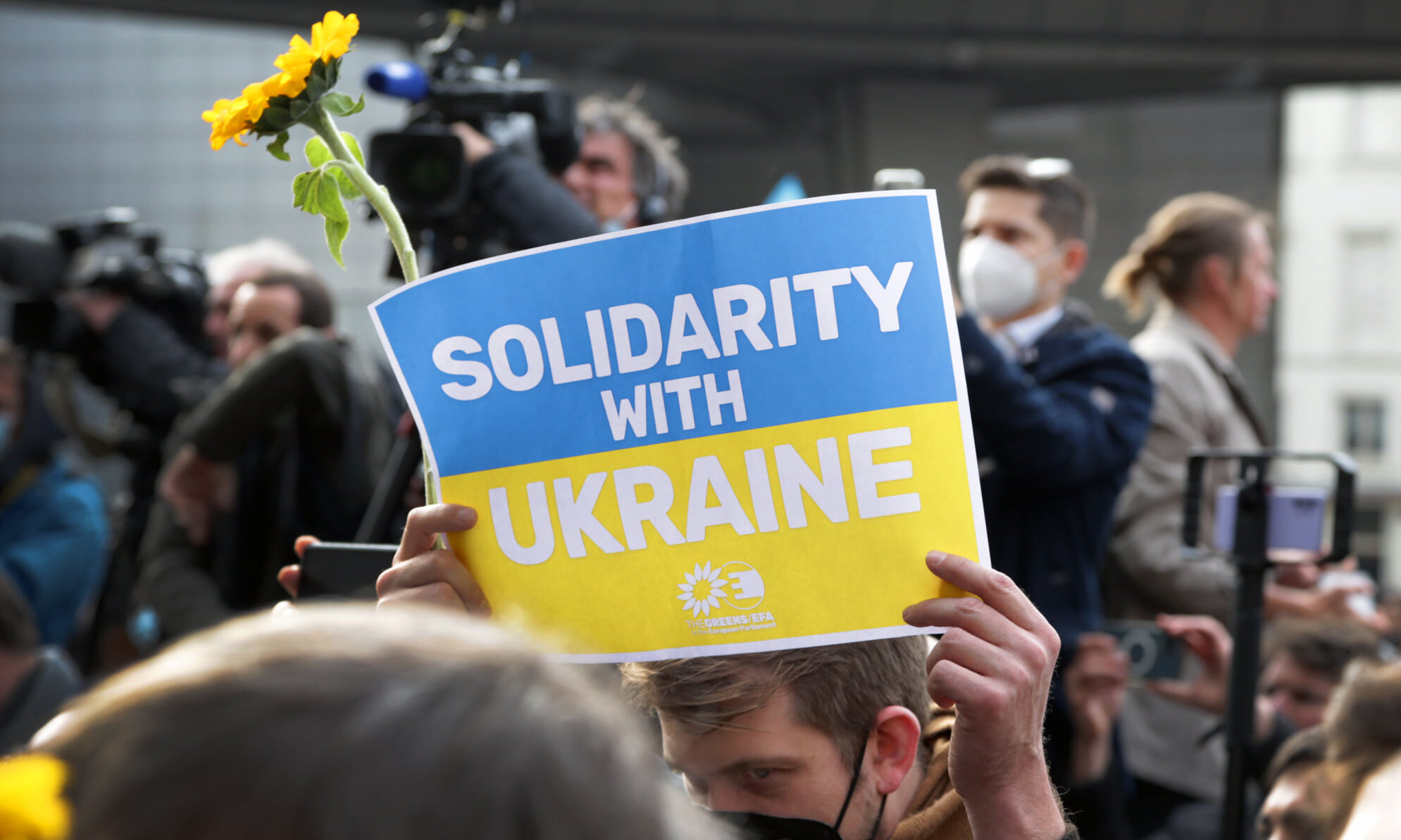 One year of war in Ukraine: the EU should keep acting for democracy, peace and the defence of human rights