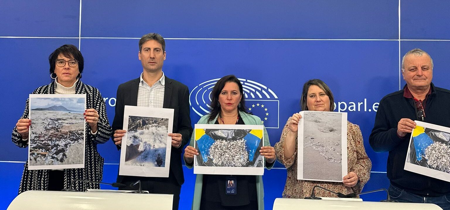 EFA MEP Ana Miranda calls EU attention to the environmental catastrophe on the Galician coast